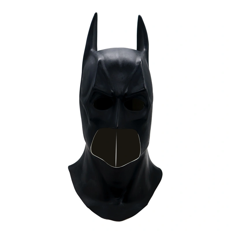 Halloween Knight Headwear, Flexible Latex Scary Facewear for Cosplay