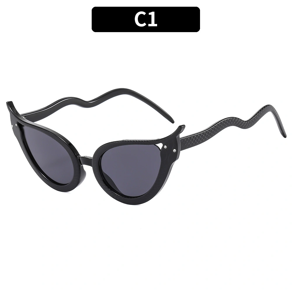 Snake Shaped Hip-Hop Sunglasses Personalized Exaggerated Sunglasses
