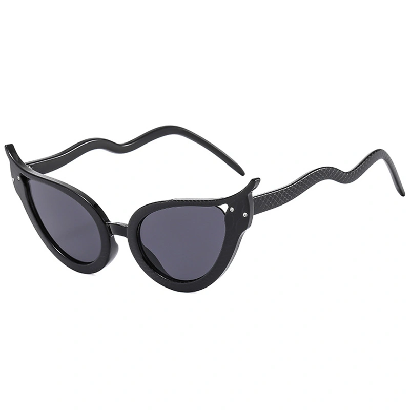 Snake Shaped Hip-Hop Sunglasses Personalized Exaggerated Sunglasses