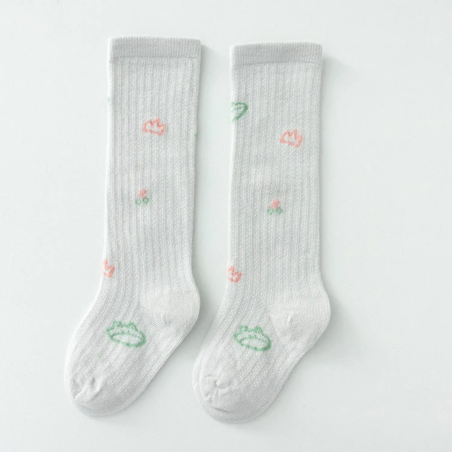 Kids Toddler Cartoon Socks Soft Breathable Cute over the Knee Socks 