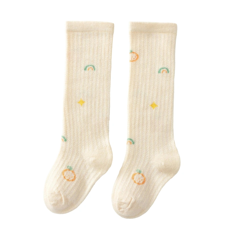 Kids Toddler Cartoon Socks Soft Breathable Cute over the Knee Socks 