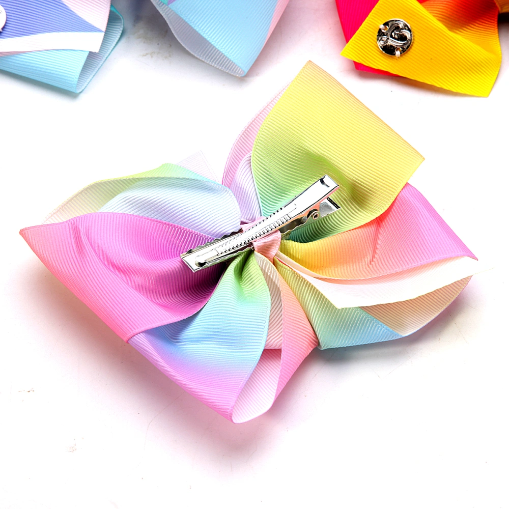 Girl's Hair Clips, Cute Colorful Bowknot Barrettes Hair Accessories