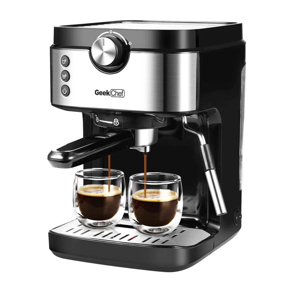 20 Bar Espresso Machine, Coffee Machine with Foaming Milk Frother Wand