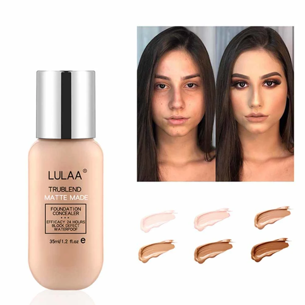 Makeup Face Liquid Foundation Cream Long-lasting Face Concealer