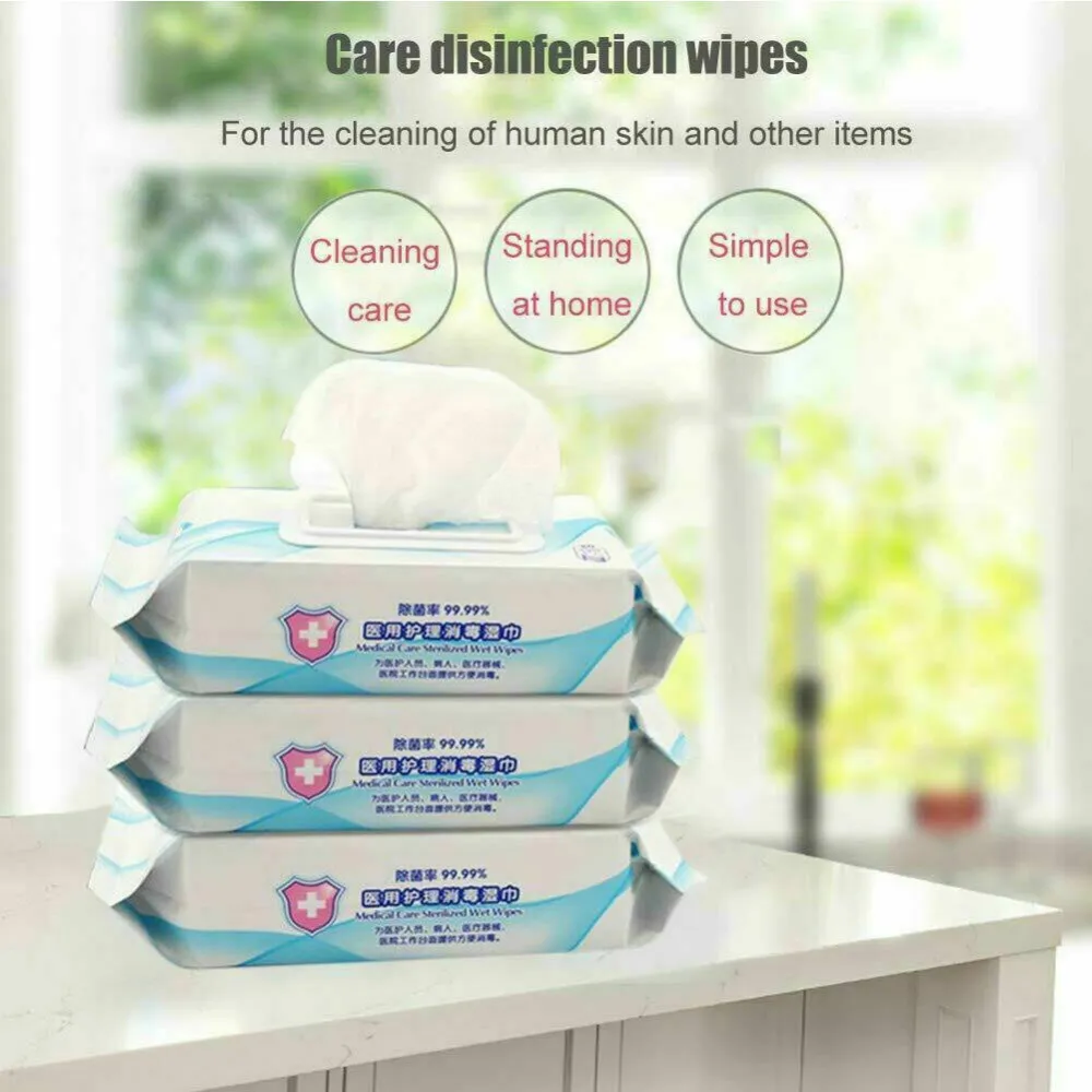 75% Alcohol Disposable Wet Wipes, 99.99% Sterilization Sterile Prep Pads