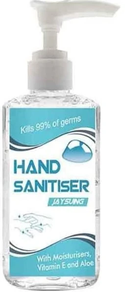 Portable No Rinse Hand Soap, 24 Hour Protection Hand Sanitizer with Pump