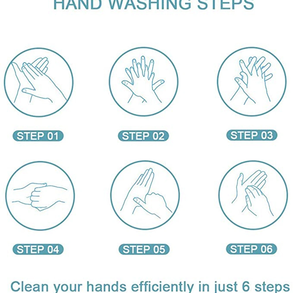 Portable No Rinse Hand Soap, 24 Hour Protection Hand Sanitizer with Pump