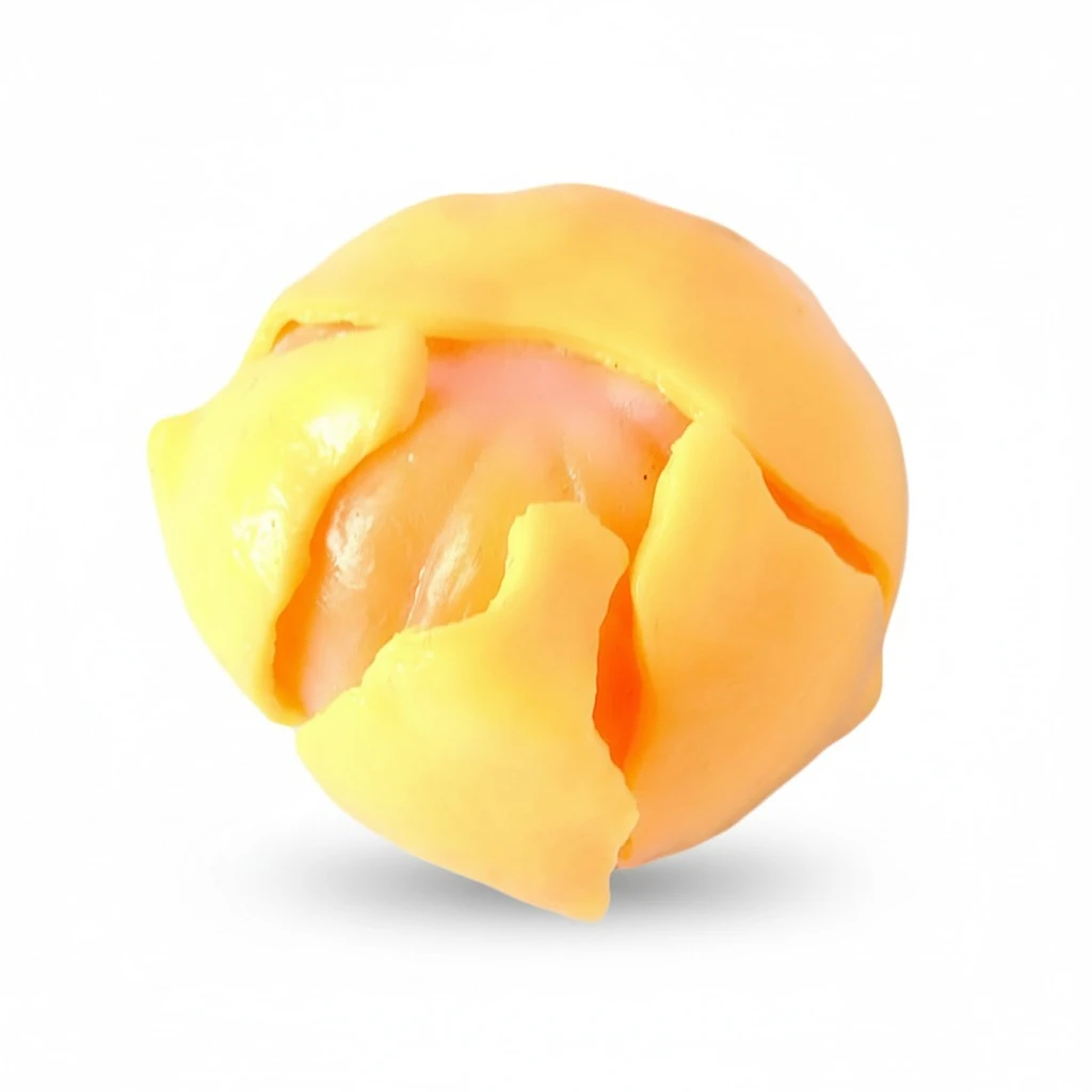 Adults Sensory Toys, Tangerine Shaped Reducing Stress Rubber Toys