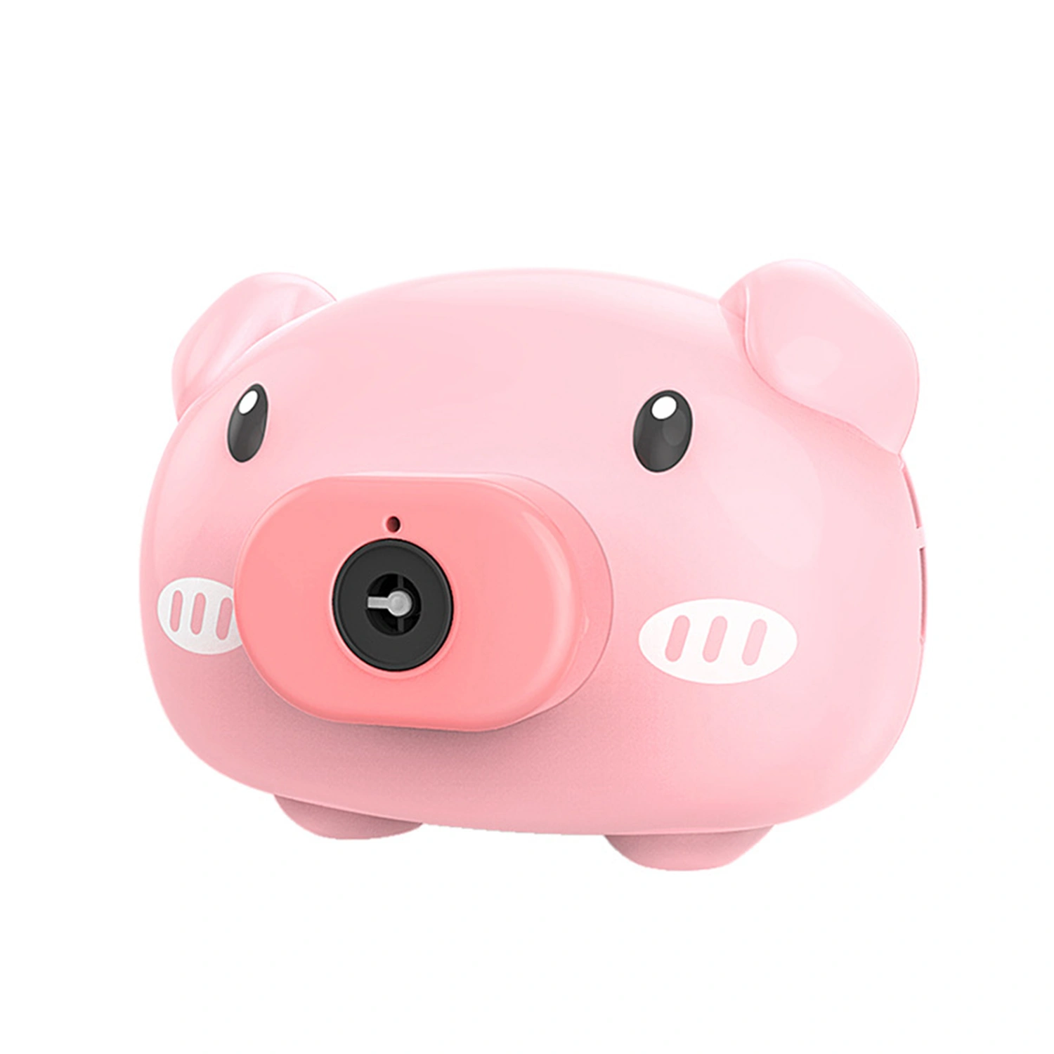 Bubble Making Toy, Pig Shape Bubble Maker Blower Machine with Strap