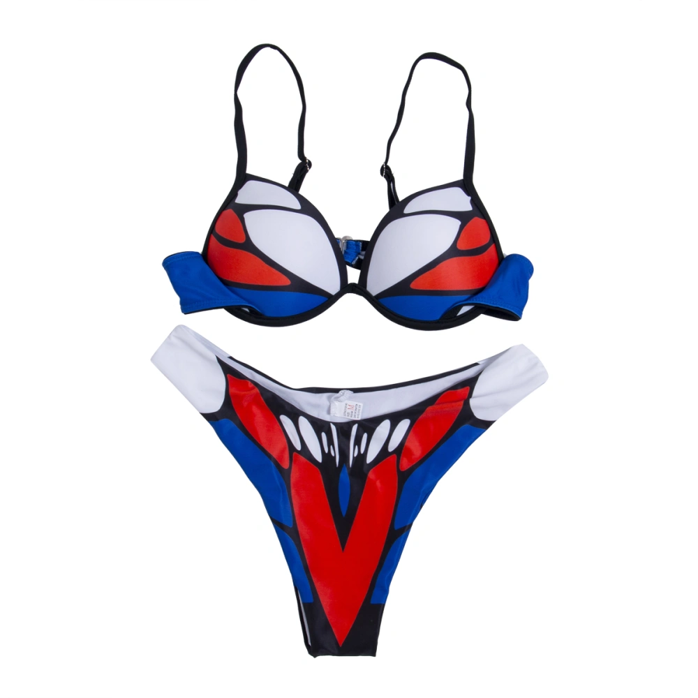 Sexy Butterfly Bikini Womens Bikini Set Padded Push-up Swimsuit Bathing Suit