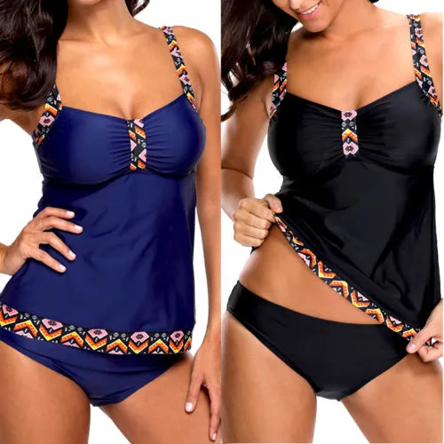 Women Sexy Swimwear Plus Size Push-Up Padded Triangle Beachwear