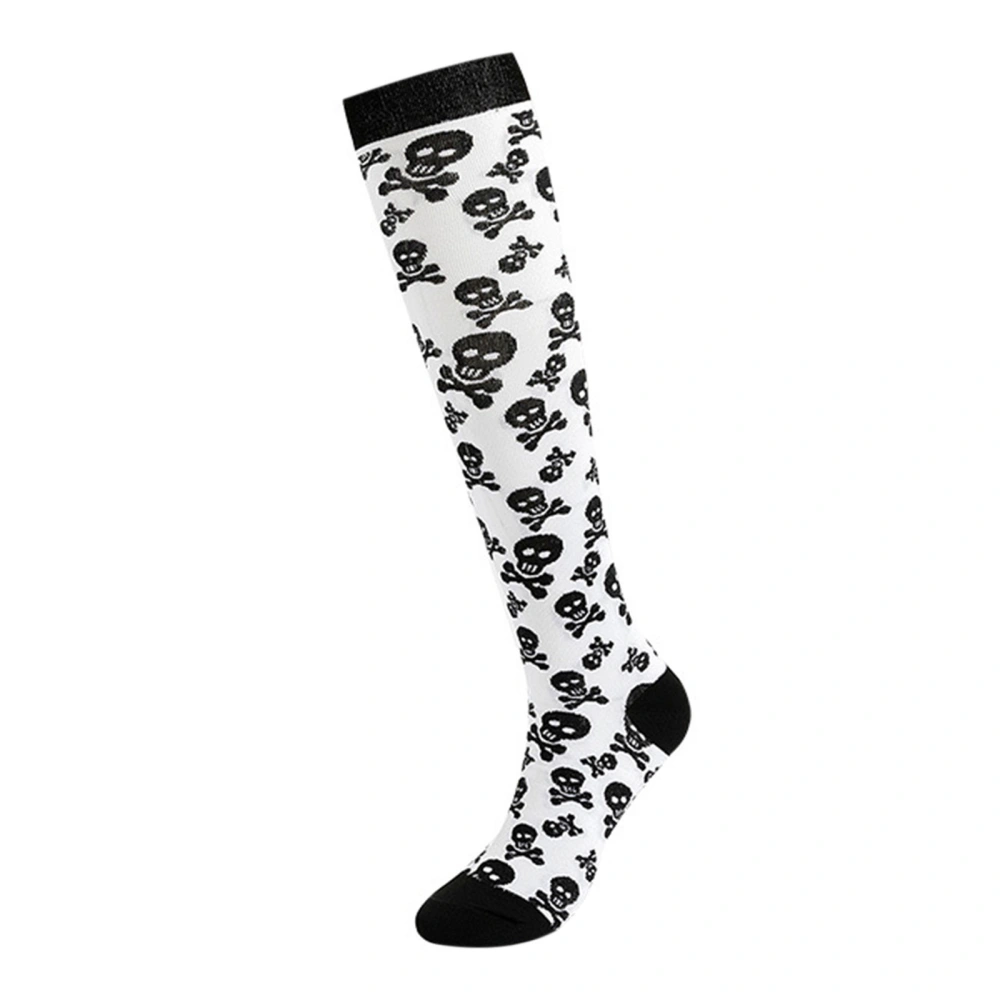 Halloween Compression Socks, Elastic Athletic Running Calf Socks