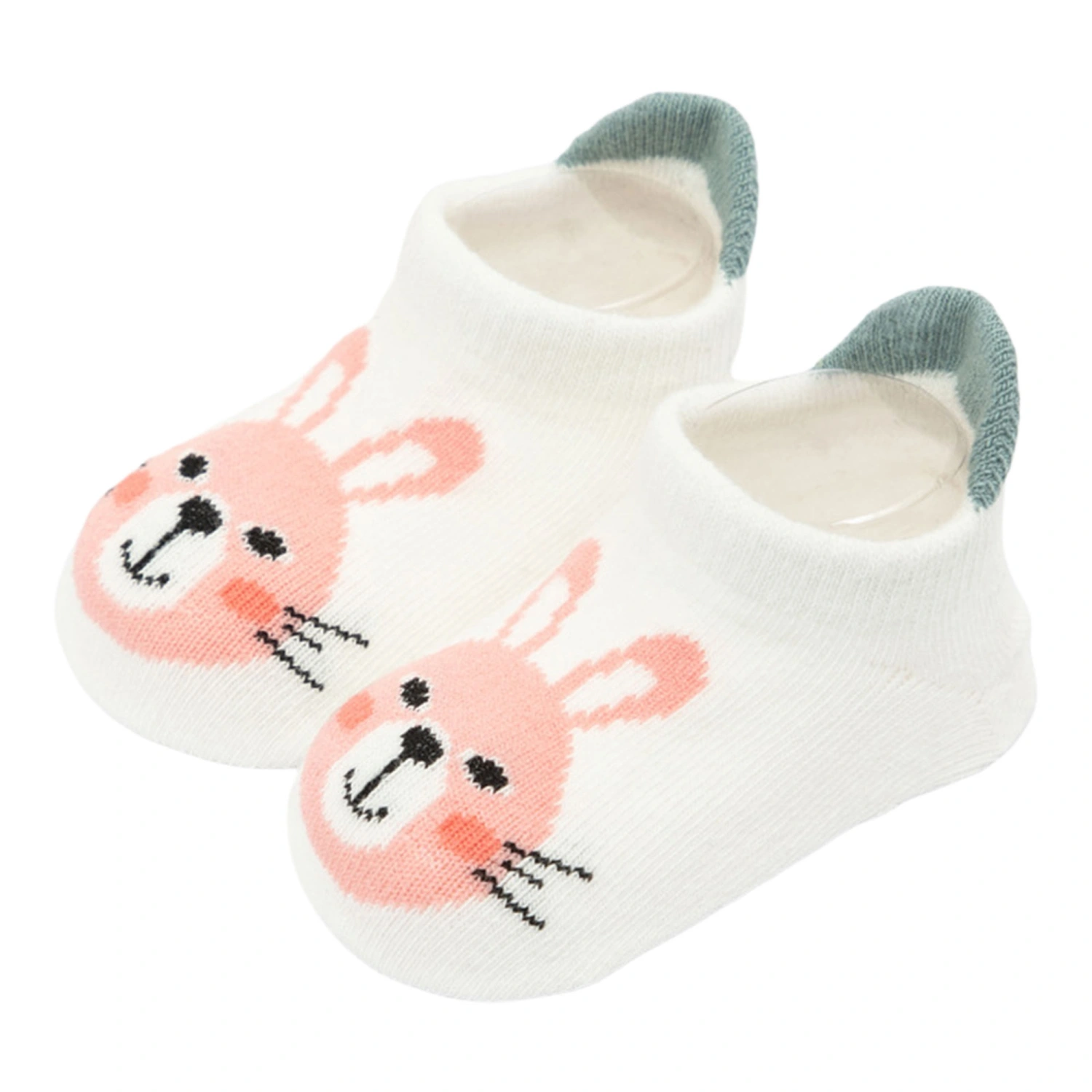Baby Grip Socks Stretch Cartoon Animal Print Anti-slip Floor Socks