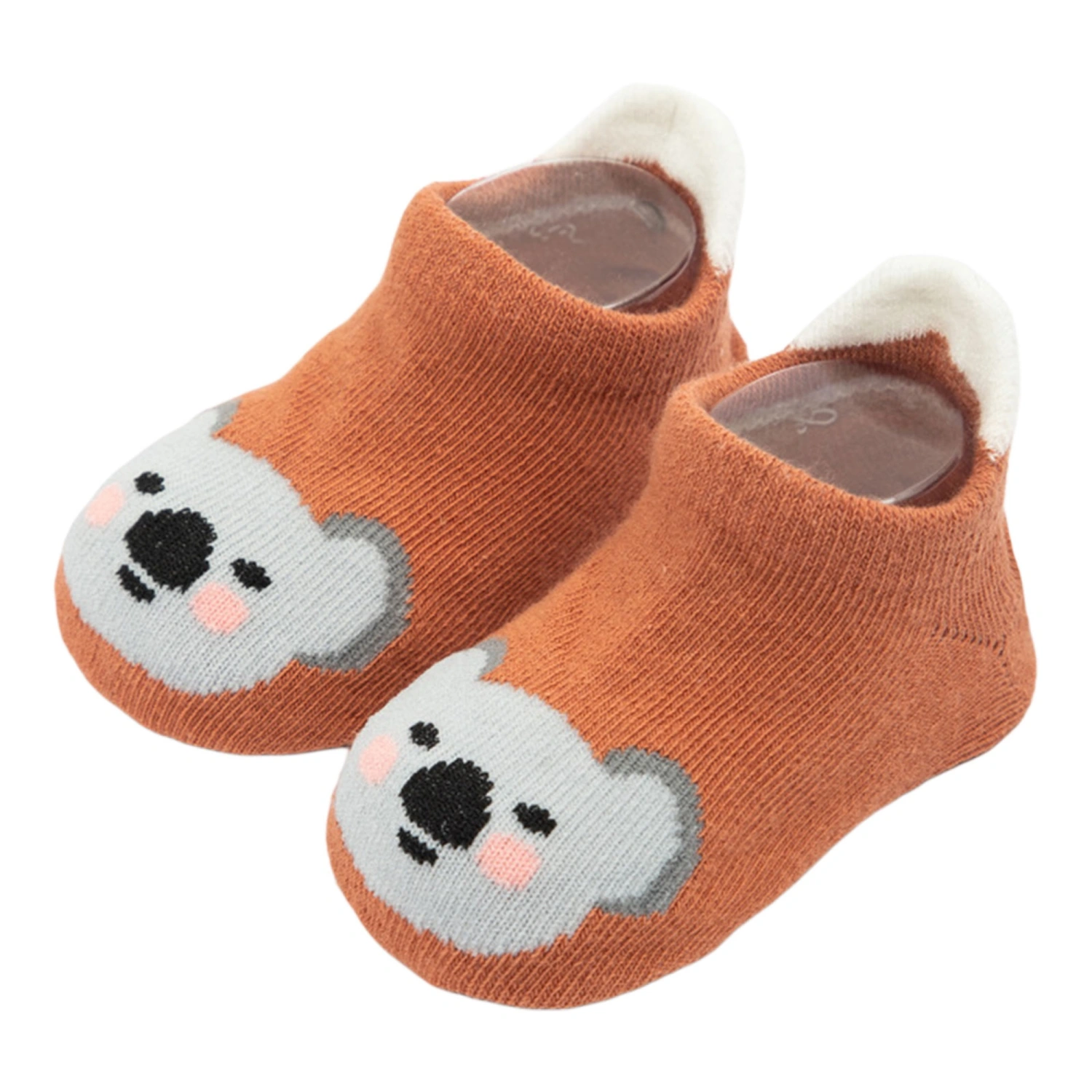 Baby Grip Socks Stretch Cartoon Animal Print Anti-slip Floor Socks