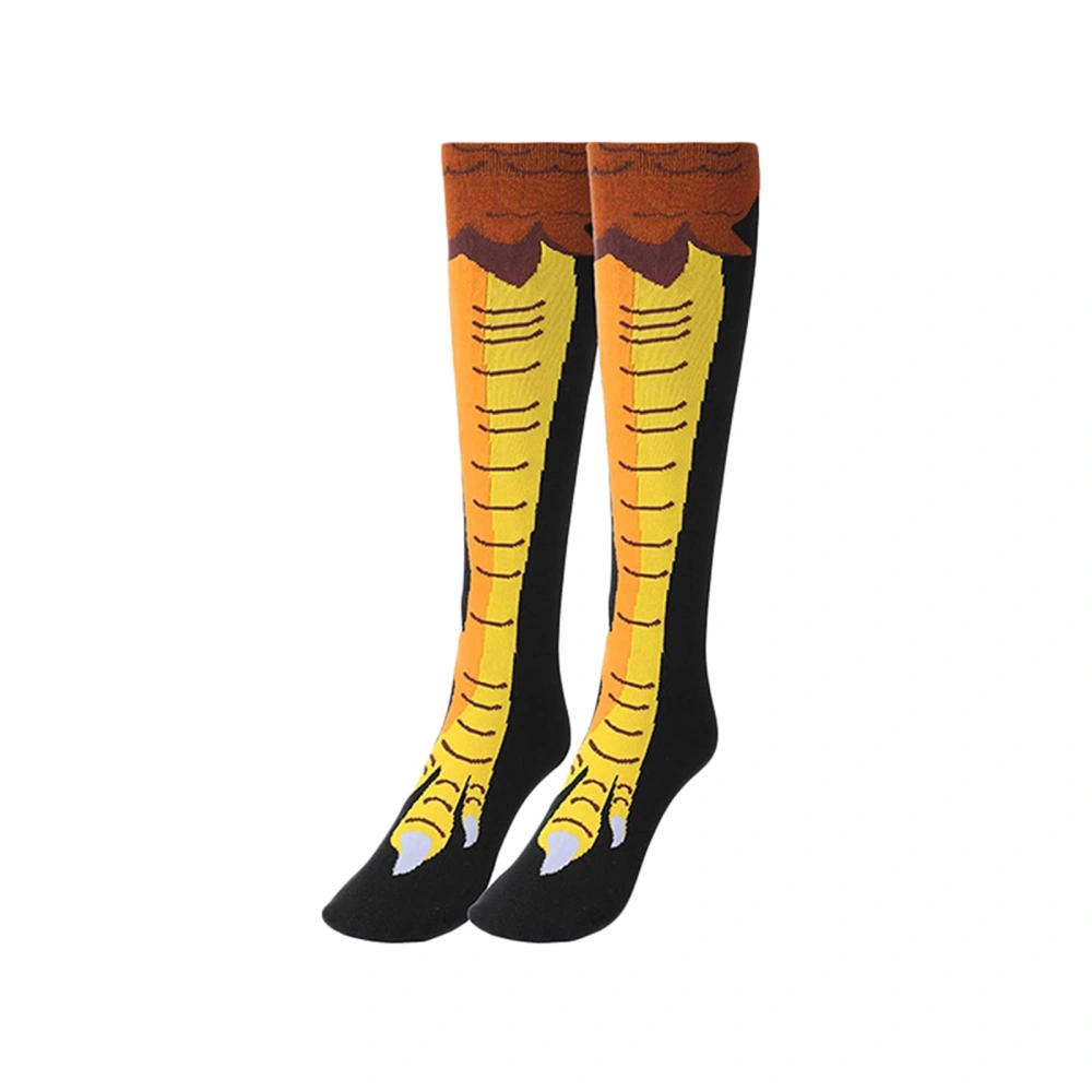 Chicken Feet Stockings, Funny Knee Thigh High Socks for Women Girls