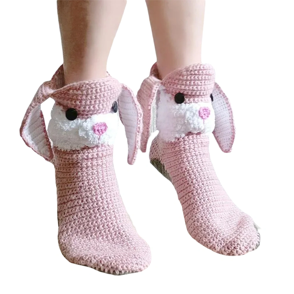 Women Cute Cartoon Animal Socks 3D Cat Rabbit Sheep Knitted Socks