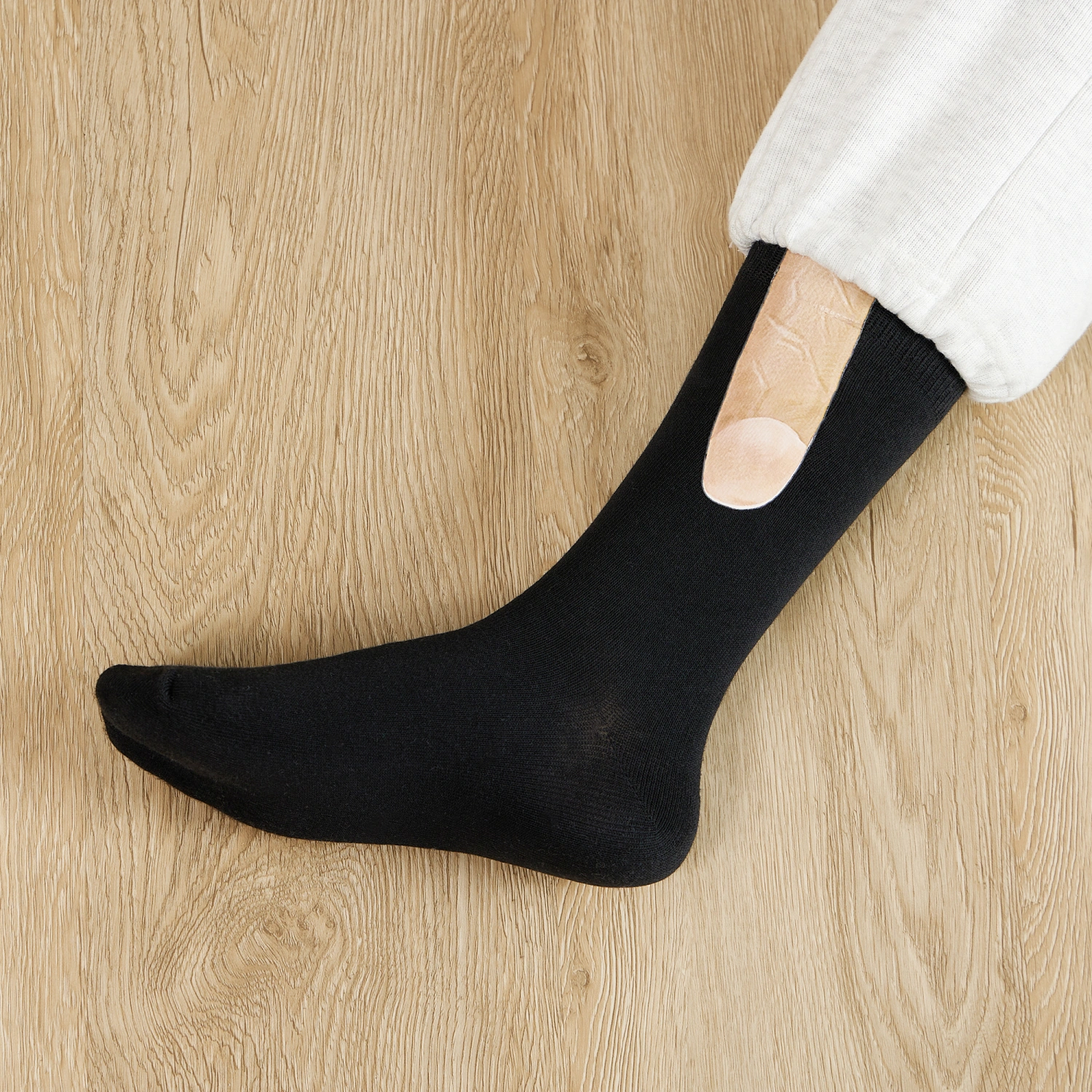 Women Men Long Socks Fashion Print Contrast Color Fall Casual Socks