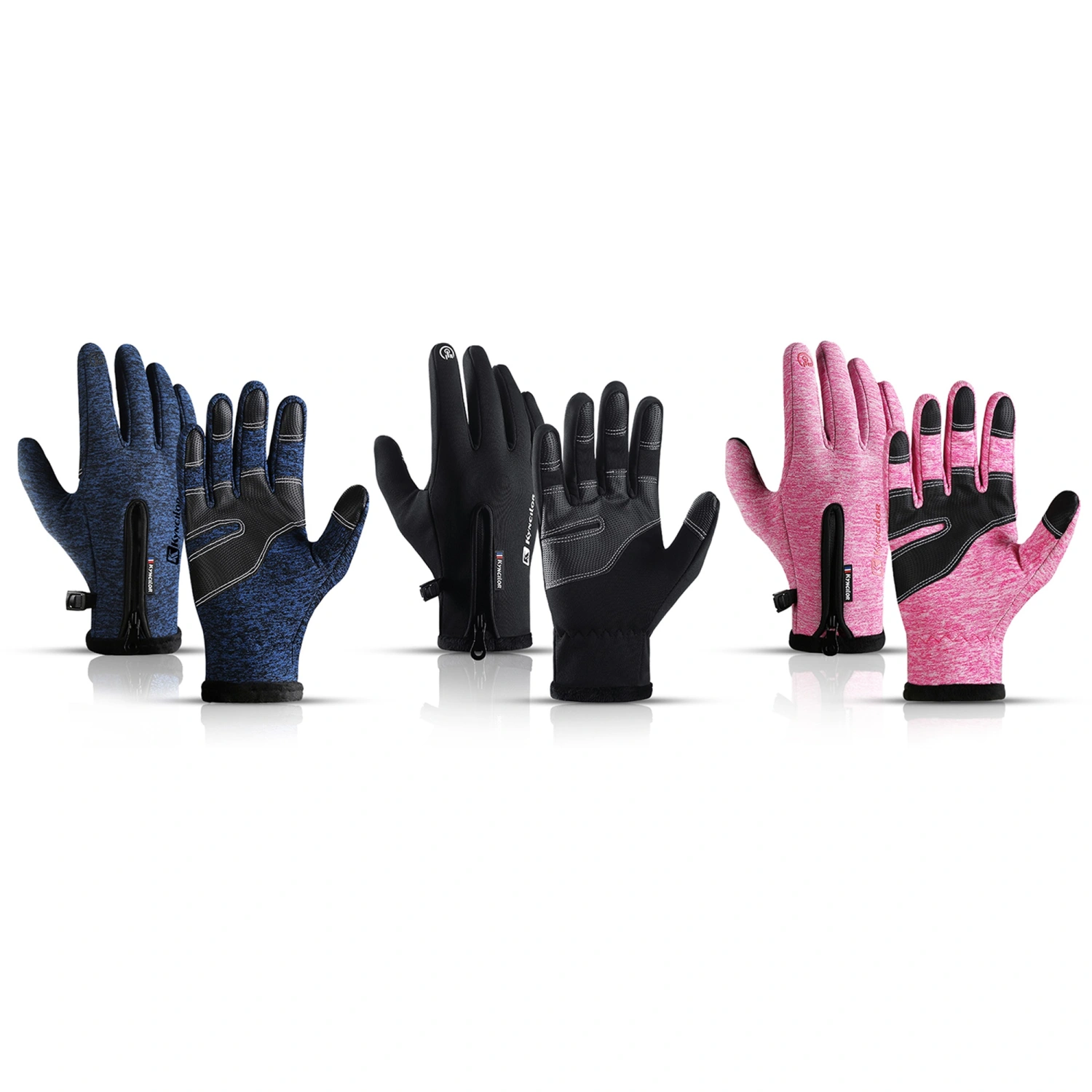 Men Women Winter Snow Gloves, Cold Weather Touchscreen Gloves