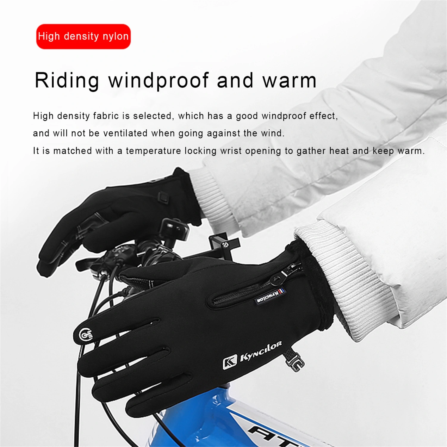 Men Women Winter Snow Gloves, Cold Weather Touchscreen Gloves