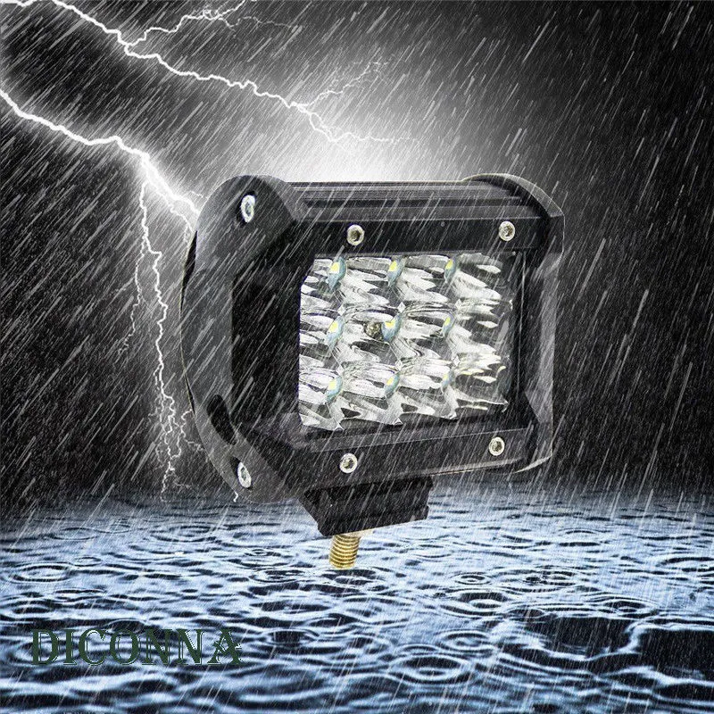 36W LED Work Light, Bar Beam Spot Offroad Driving Fog Lamps SUV ATV
