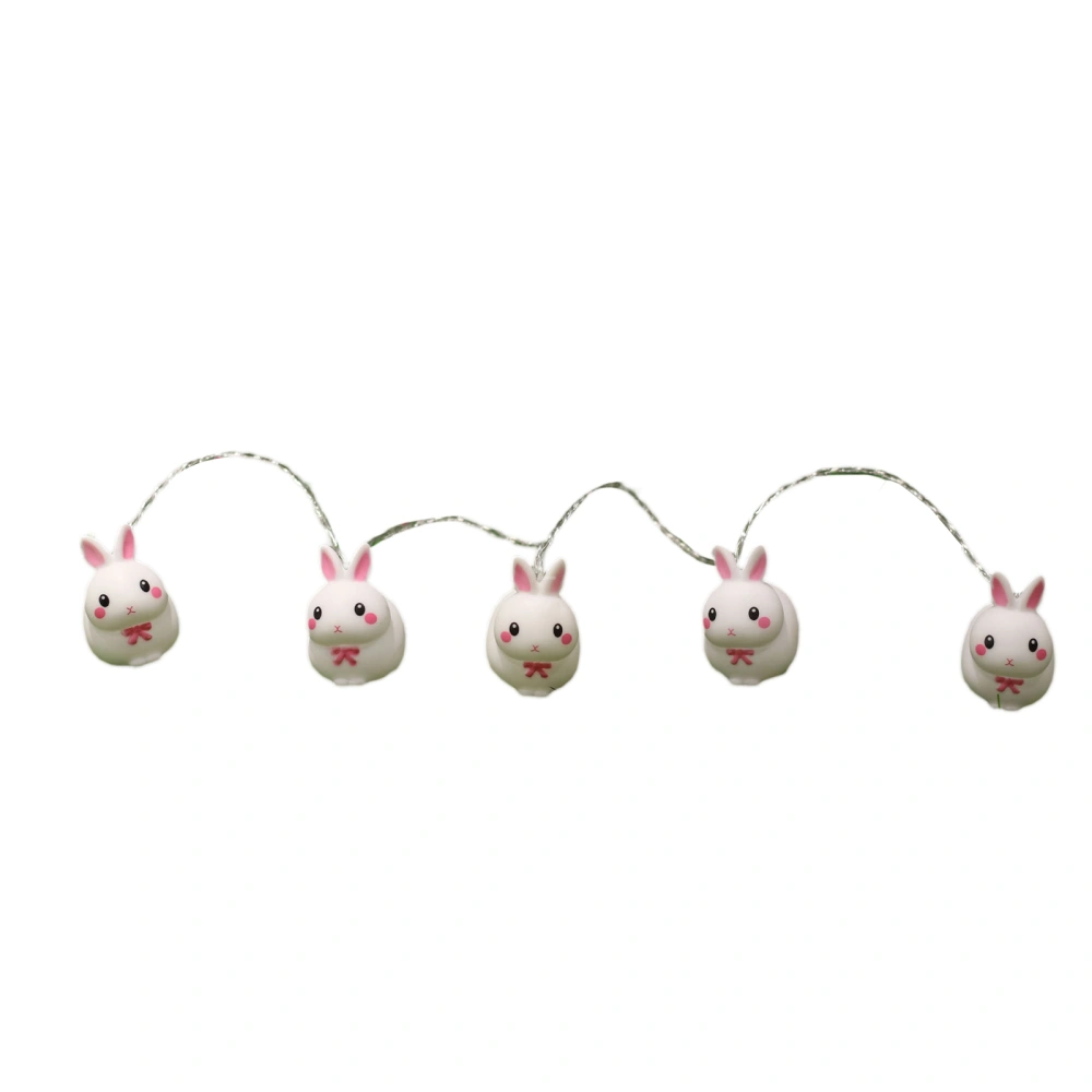 Indoor String Lights, Rabbit/Carrots LED Battery Operated String Light