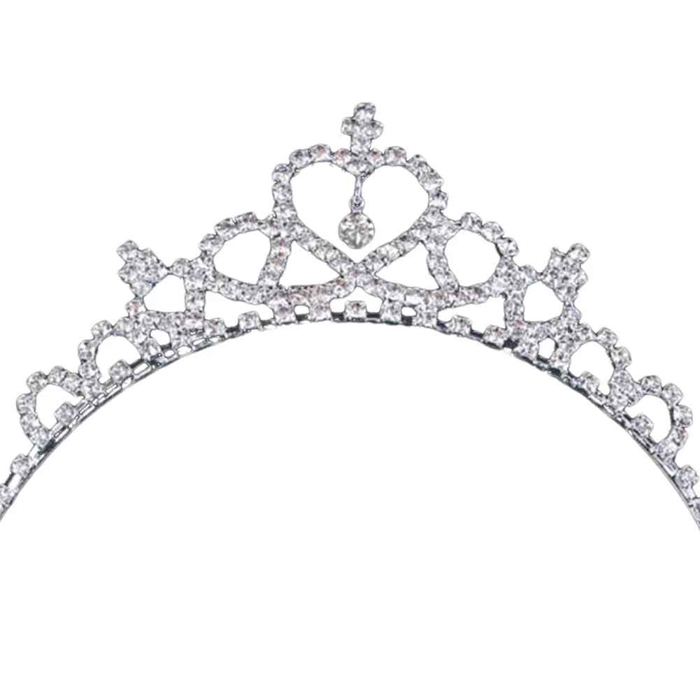 Baby Girl Rhinestones Headband, Princess Crown Crystal Headband