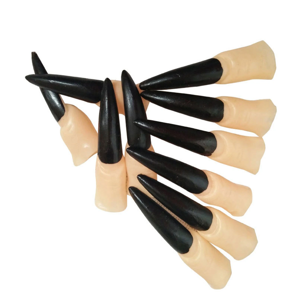 Halloween Props Witch Set, Fake Nose Pinocchio Long Nose Dress