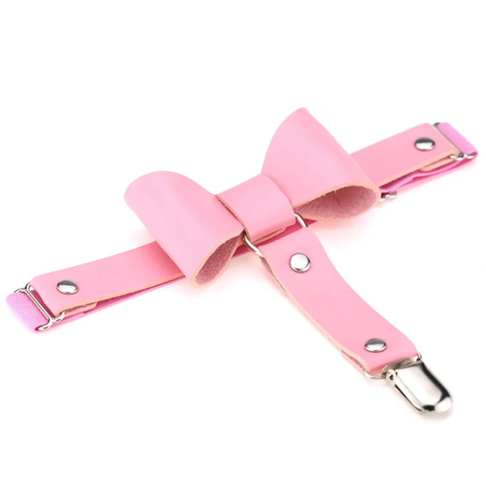 Women Butterfly Knot Garters Punk Adjustable Suspender Belt