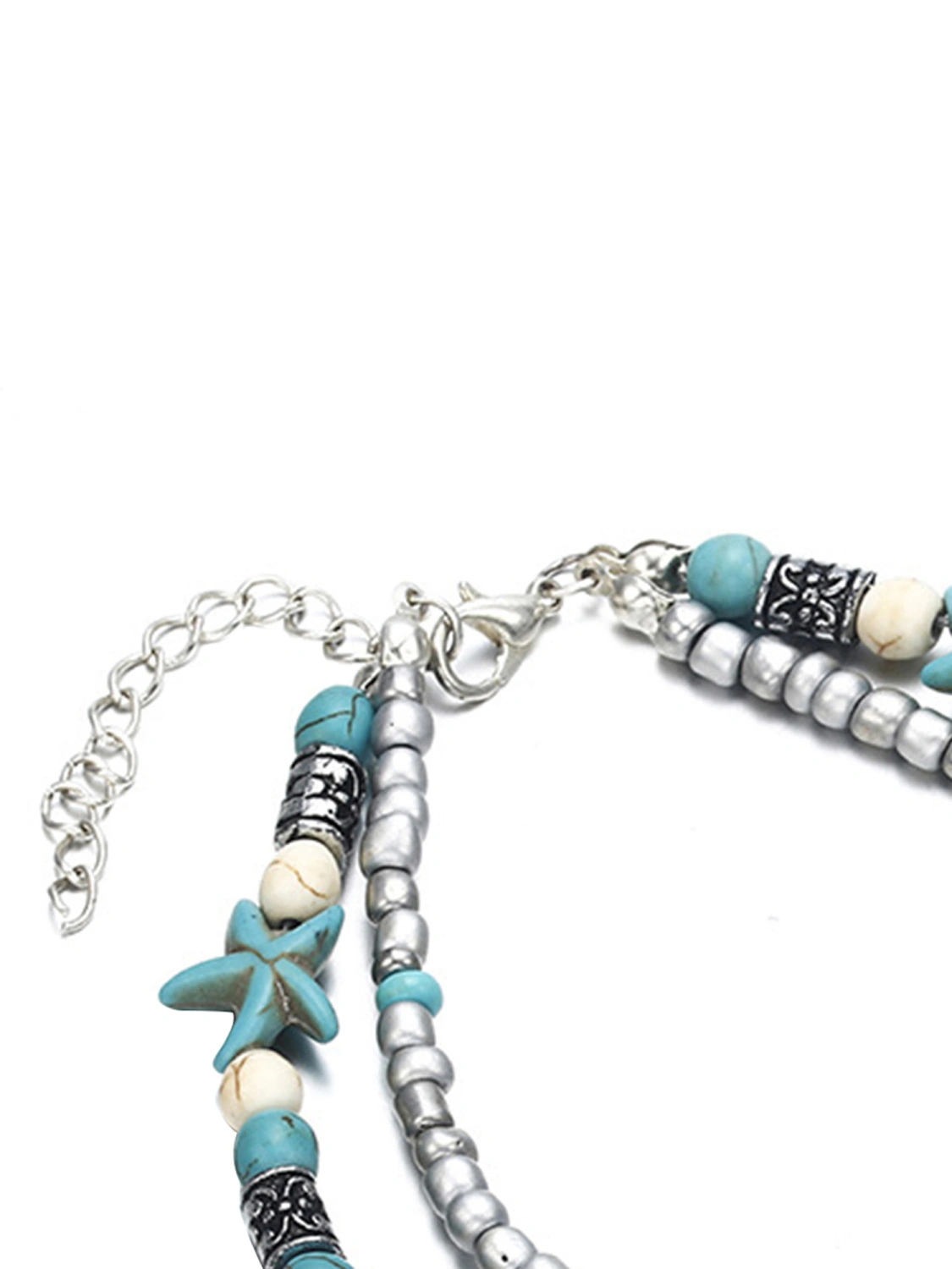 Women Adjustable Anklet, Foot Accessories with Decorative Pendant