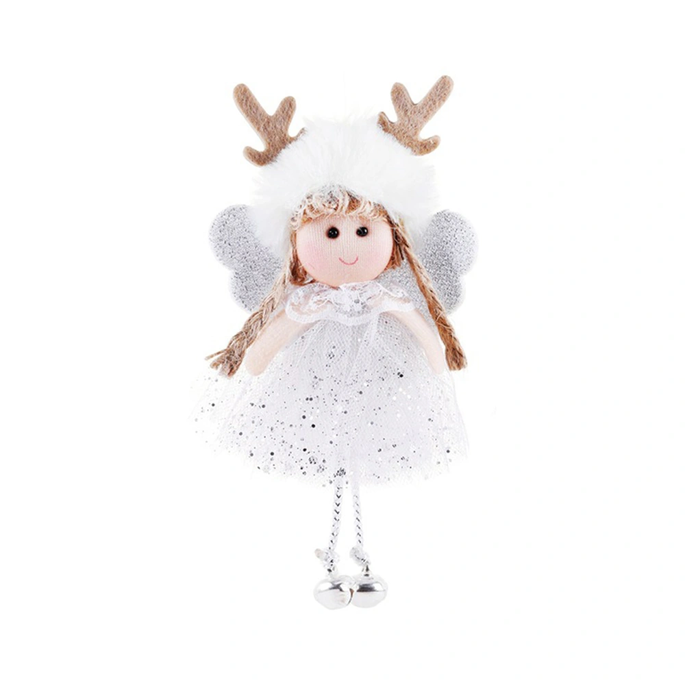 Christmas Angel Doll Pendant White/Pink/Golden Angel Ornaments