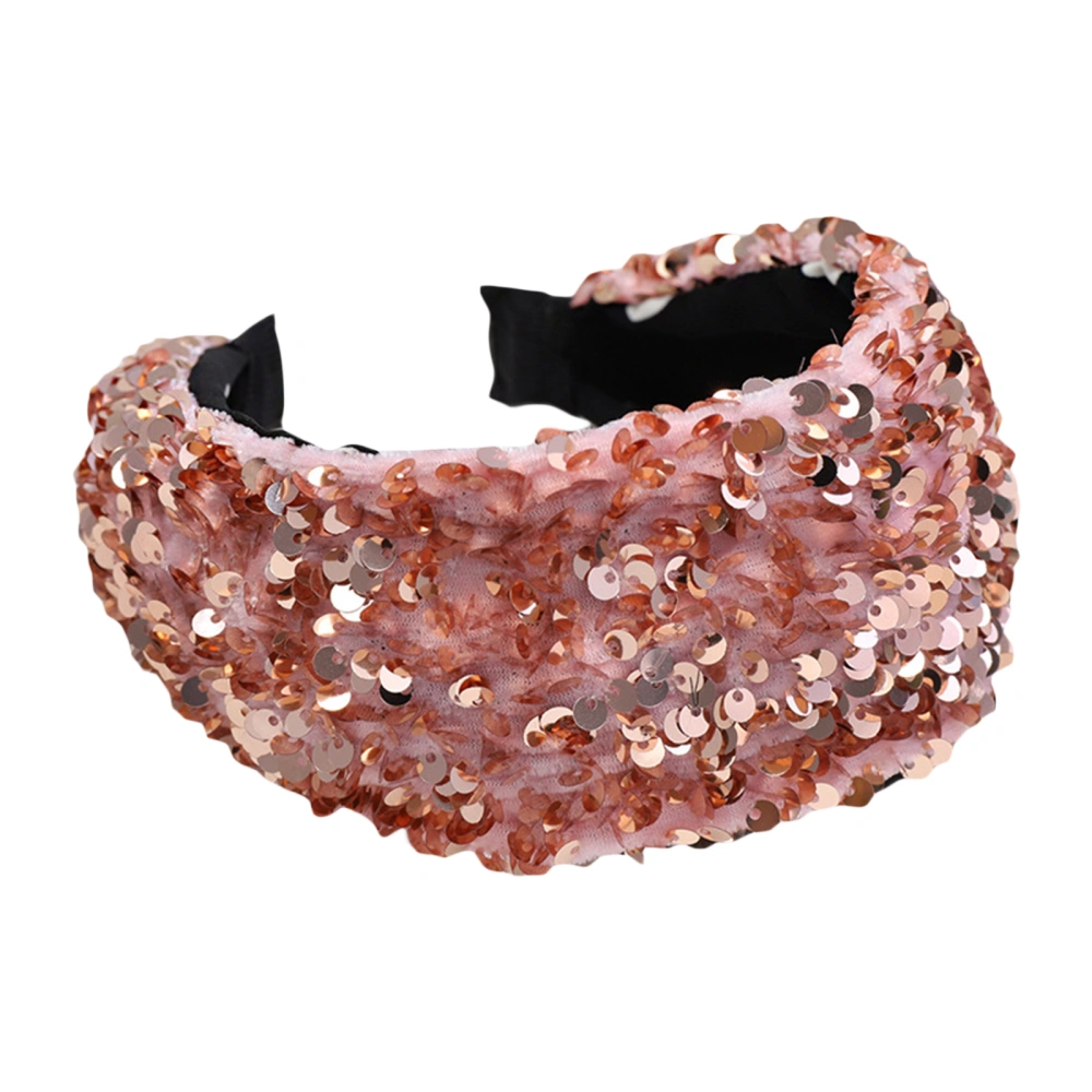 Women Sequin Headbands, Sparkly Colorful Headbands Fashion Hair Hoop