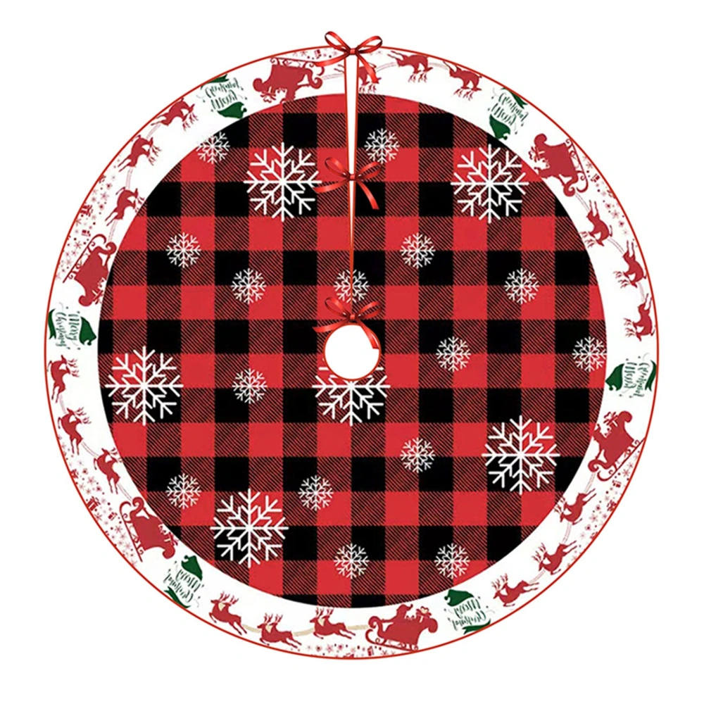 Christmas Tree Skirt, Christmas Tree Mat Decoration Home Decor