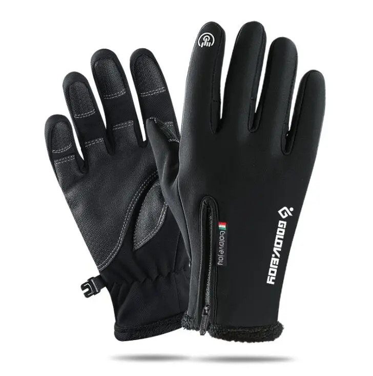 Outdoor Winter Touchscreen Warm Full Finger Bike Gloves Cycling Gloves