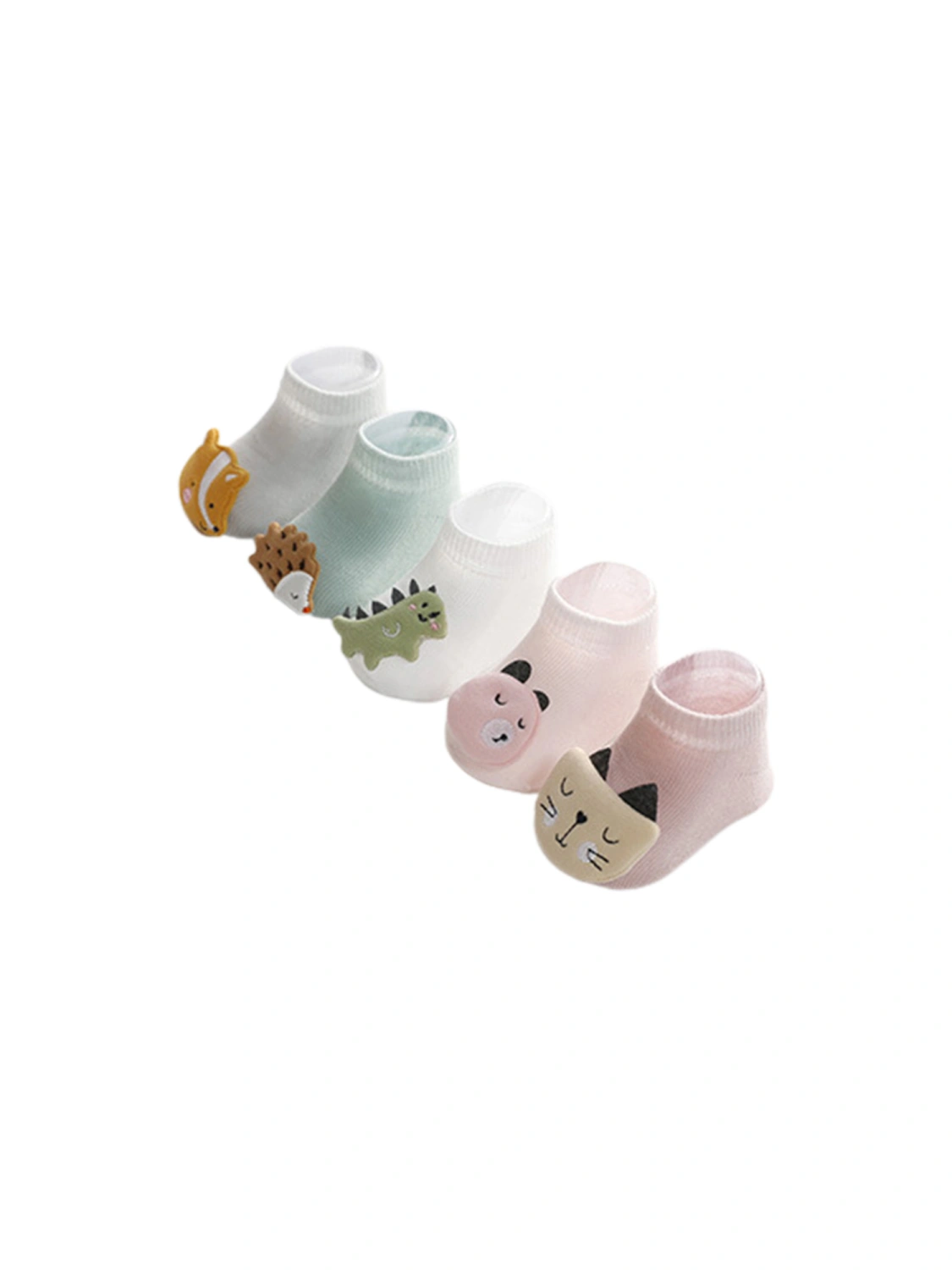 Baby Non-Skid Floor Socks Cute 3D Cartoon Animal Slipper Socks