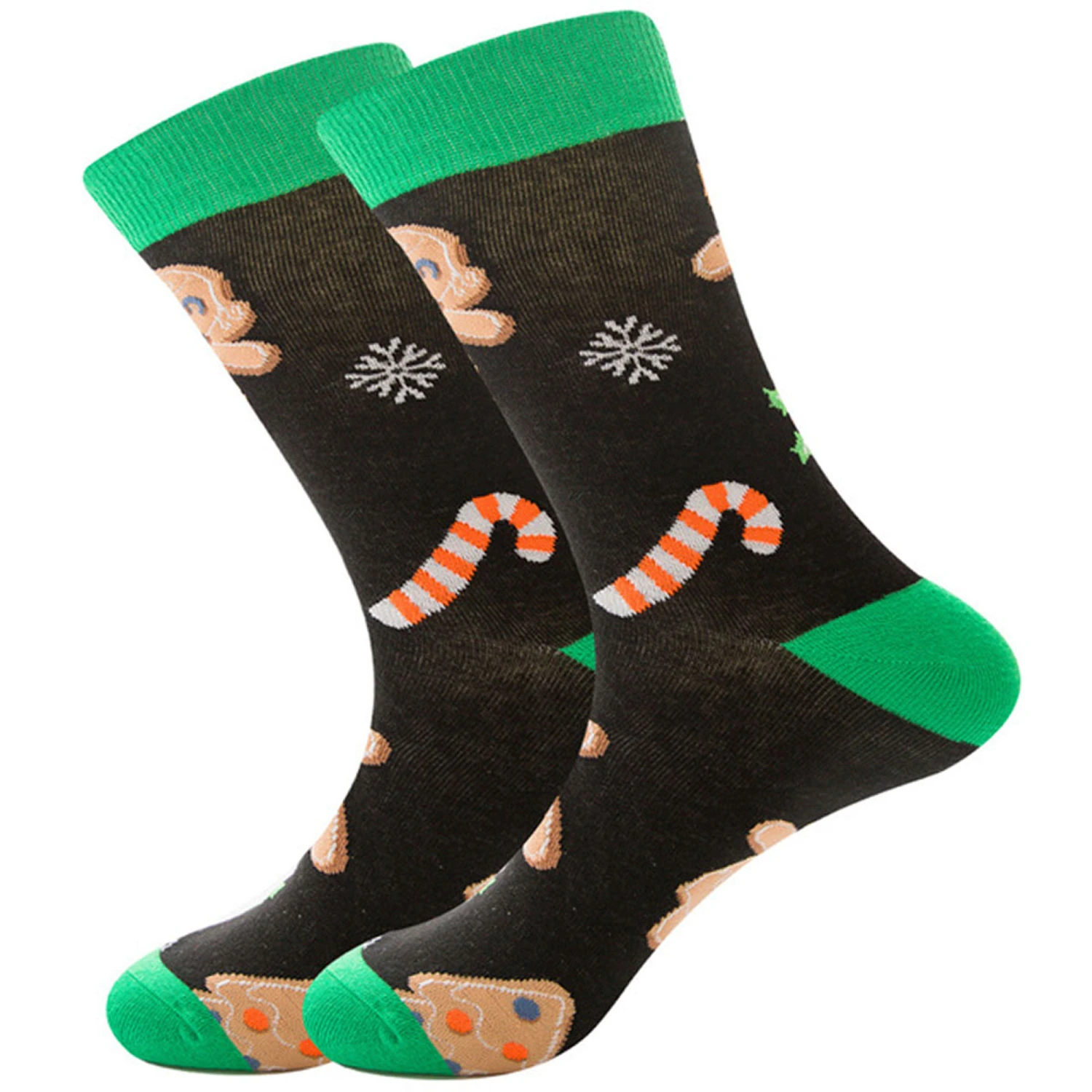 Fashion Christmas Socks for Women Men Stylish Cartoon Santa Claus Socks