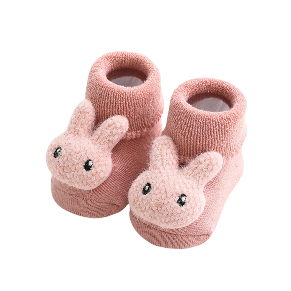 Baby Non-Skid Ankle Socks, Animal Slipper Socks Booties with Grips