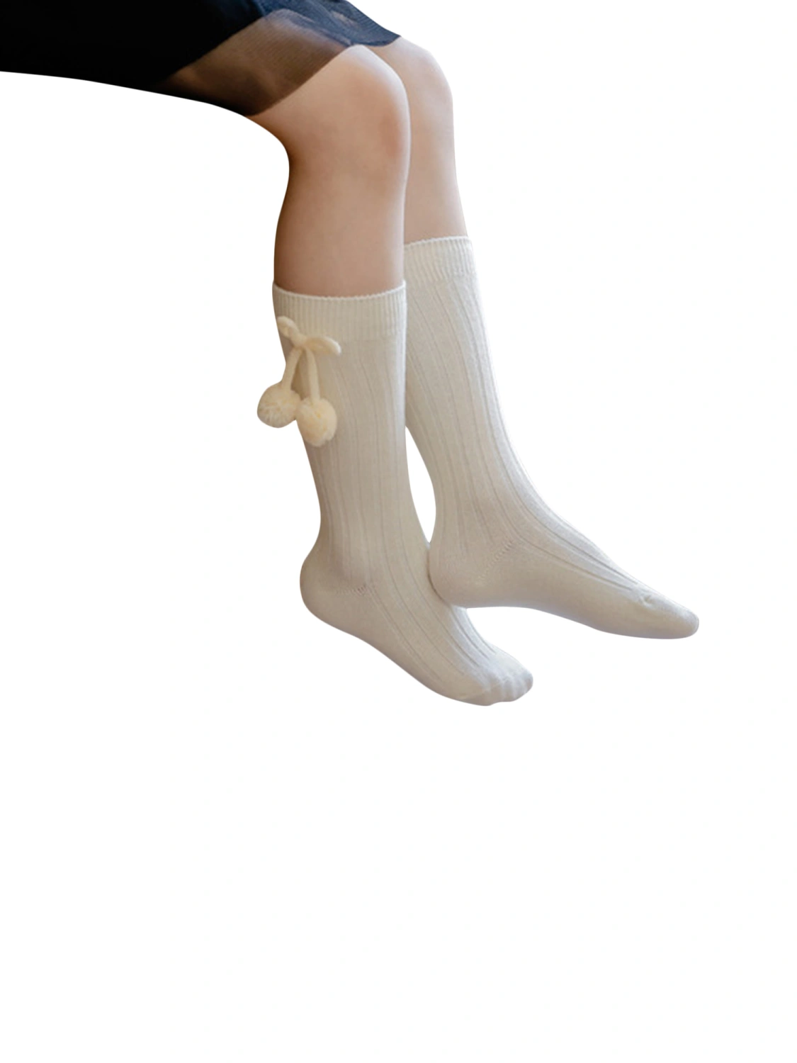 Baby Princess Socks, Spanish English Double Needle Draw Ball Medium