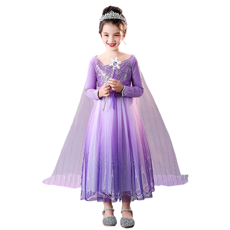 Toddler Girls Aisha Princess Dress Frozen Dress Cosplay Costume