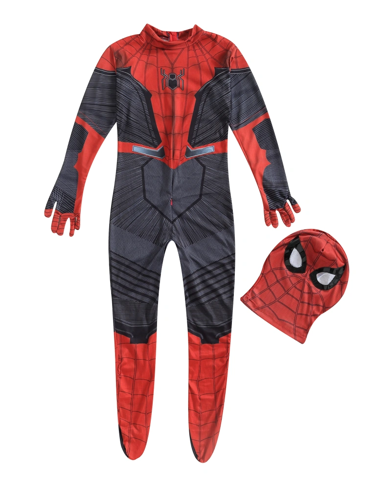 Kids Halloween Cosplay Costumes Superhero Marvel Spider-Man Jumpsuit