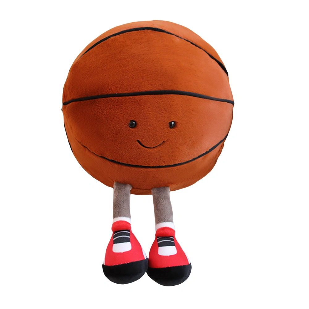 Cute Sports Football Plush Toy Soft Pillow Stuffed Basketball Dolls