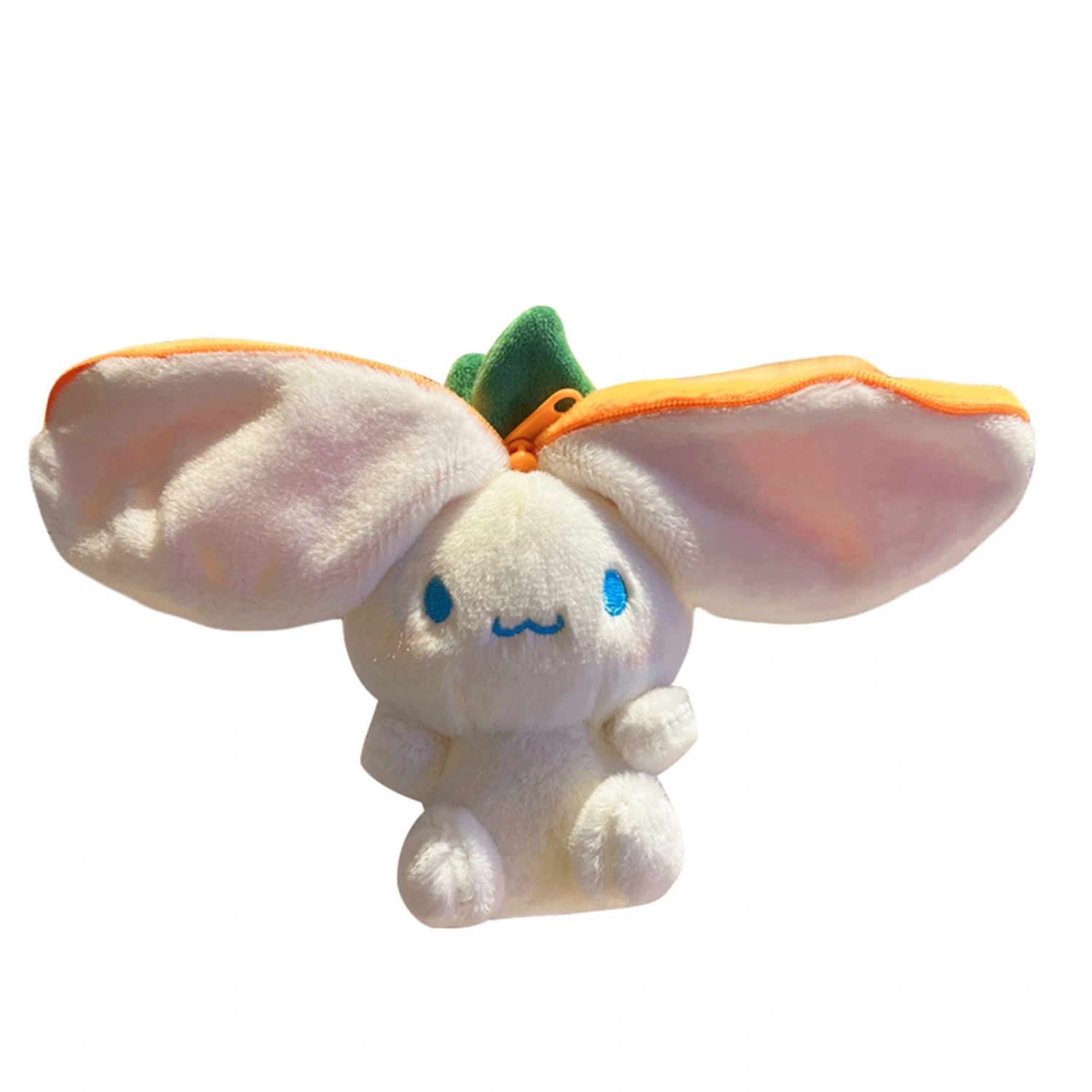 Stuffed Animal Keychain, Cute Fruit Zipped Portable Plush Doll Toy