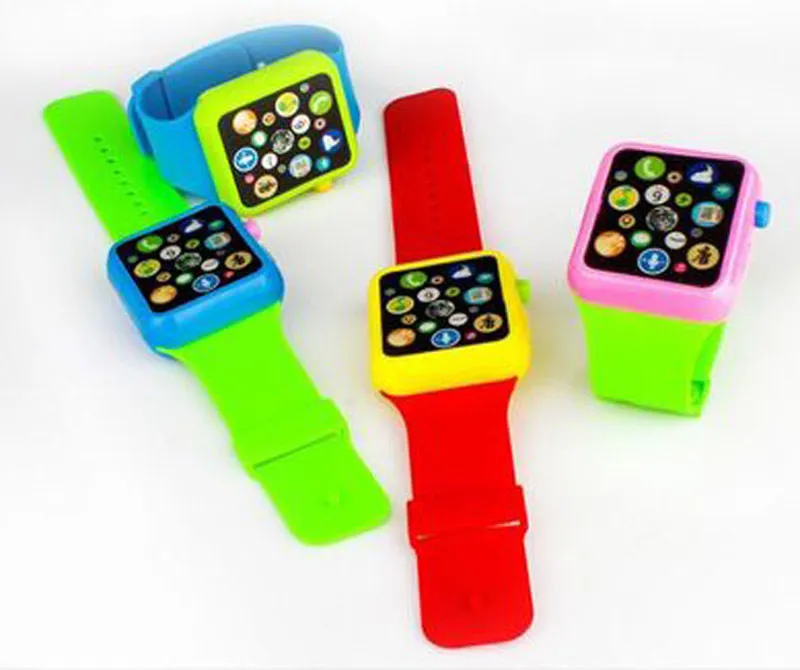 Kids Baby Smart Educational Early Learning 3D Touch Screen Wrist Watch