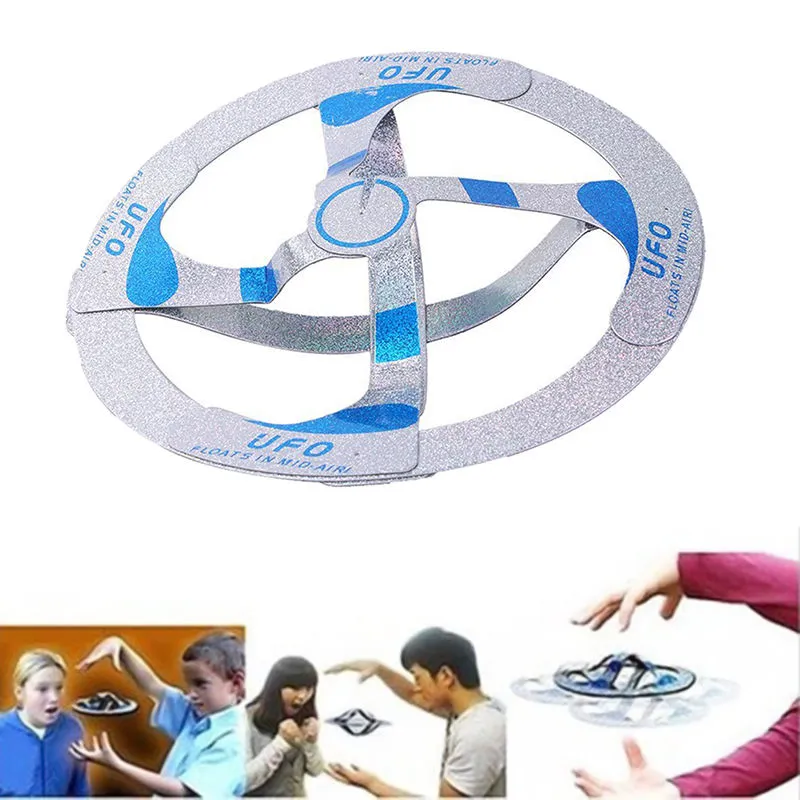 UFO Floating Flying Saucer, Amazing Mystery Magic Cool Trick Flying Disk Toy