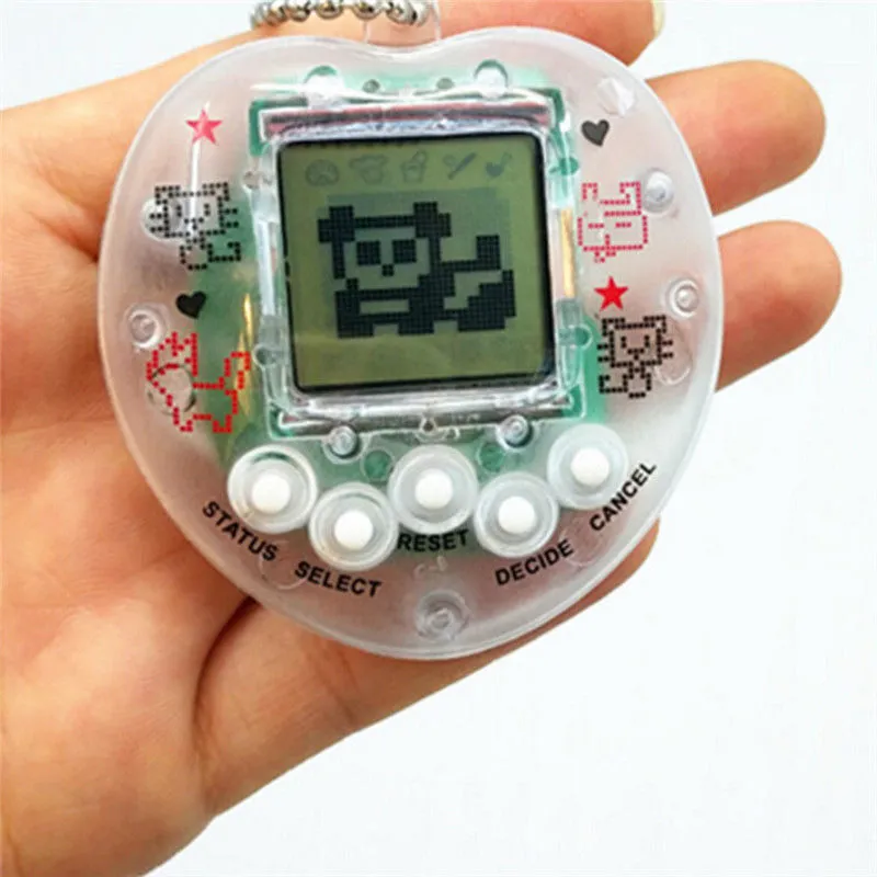 Heart-Shaped Electronic Pet Toy Exercise Brain Virtual Game Machine