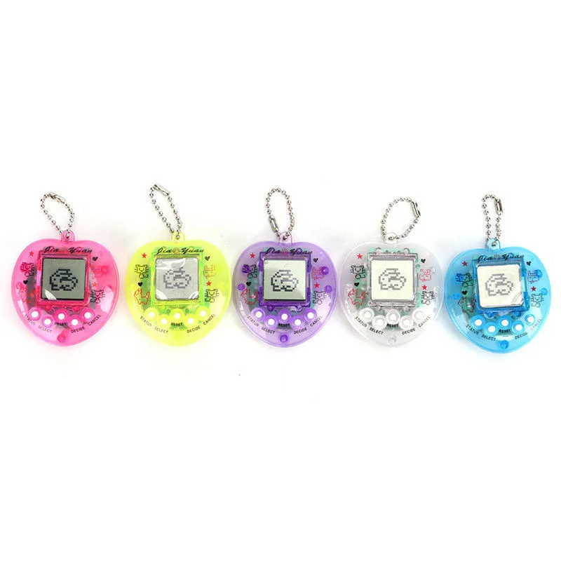 Heart-Shaped Electronic Pet Toy Exercise Brain Virtual Game Machine