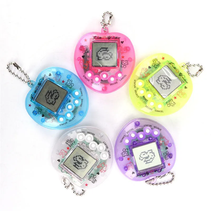 Heart-Shaped Electronic Pet Toy Exercise Brain Virtual Game Machine