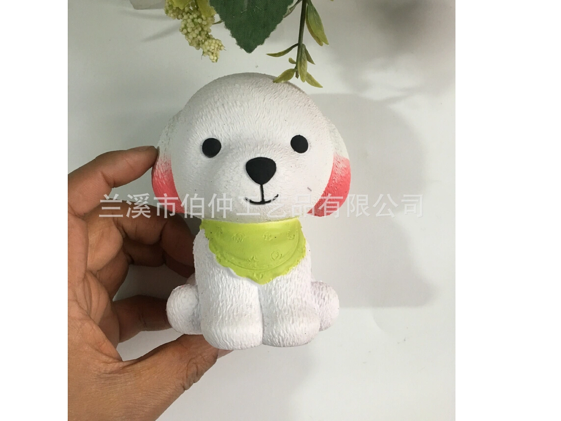 Kids Jumbo Squishy Toy Puppy Scented Dog Slow Rising Squeeze Decompression Toys