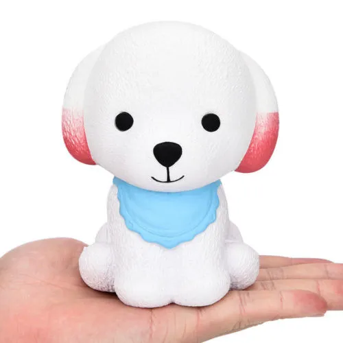 Kids Jumbo Squishy Toy Puppy Scented Dog Slow Rising Squeeze Decompression Toys