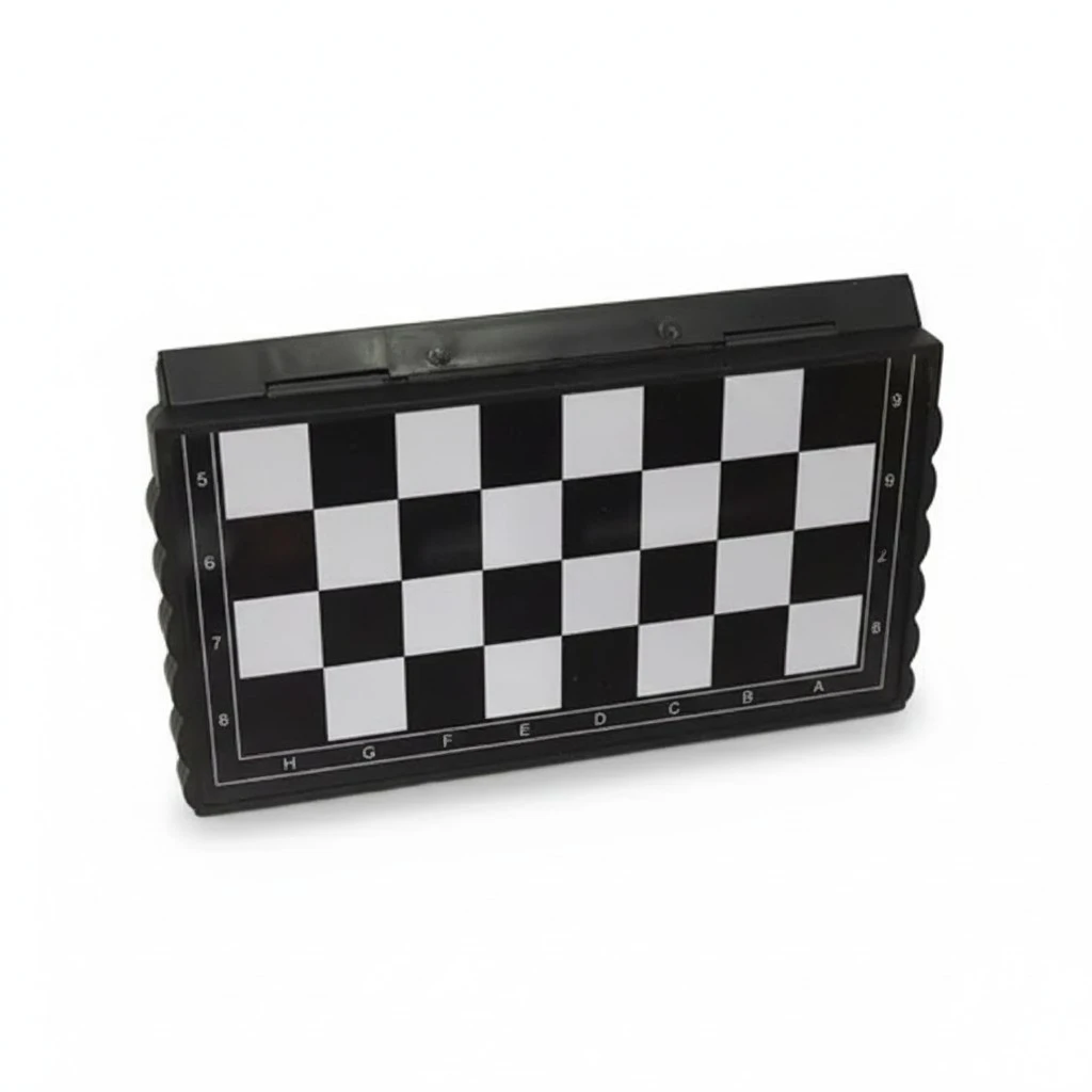 Portable Magnetic Travel Chess Set with Folding Chess Board Educational Toys