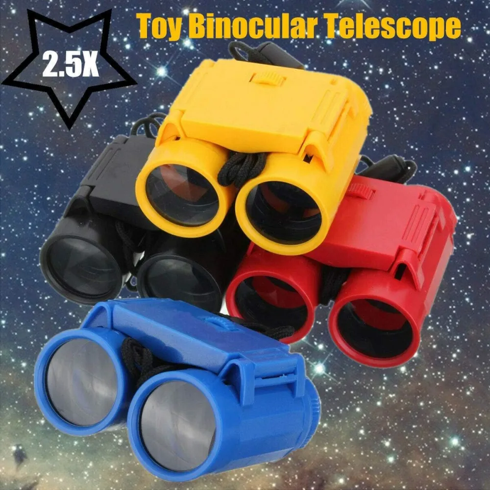 Kid Children's Binocular Telescope, Magnification Toy Birthday Present